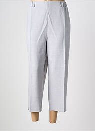 Pantacourt coupe droite taille normale gris KARTING femme