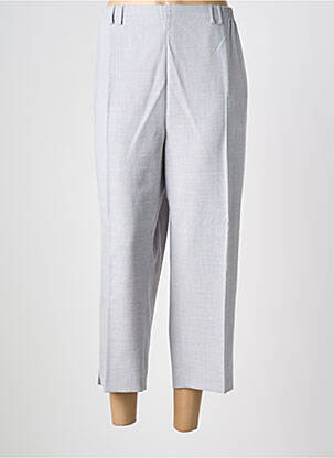 Pantacourt coupe droite taille normale gris KARTING femme