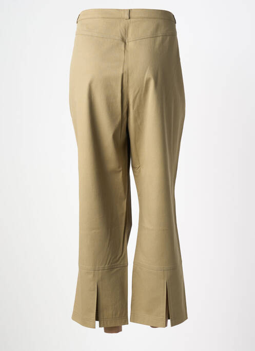 Pantalon 7/8 stretch taille normale vert STARK femme