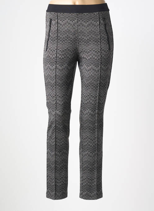Pantalon slim taille élastique taille normale gris RABE femme