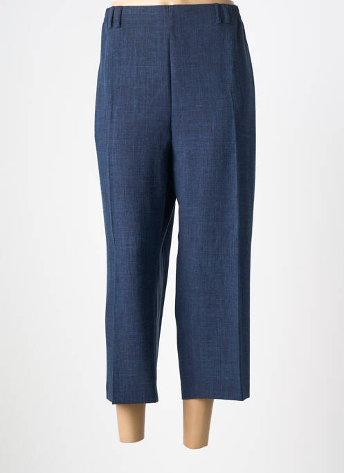 Pantacourt coupe droite taille normale bleu KARTING femme