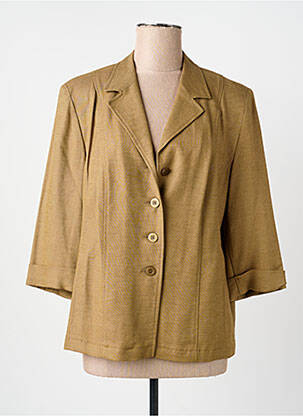 Blazer fermeture boutonnée sur le devant vert BARBARA LEBEK femme
