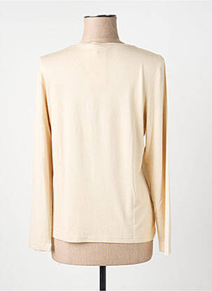 T-shirt manches longues manches longues beige LUCIA femme