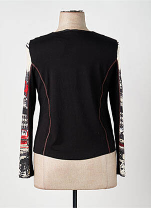 T-shirt manches longues manches longues noir KARTING femme