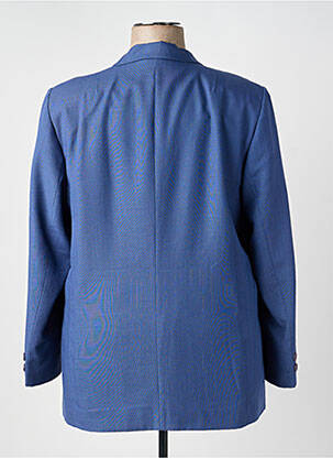 Blazer poignets boutonnés bleu BARBARA LEBEK femme