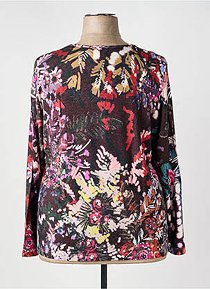 Pull coupe cintrée manches longues gris GUY DUBOUIS femme