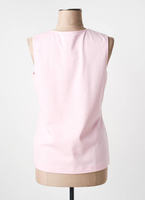 Débardeur stretch sans manche rose RABE femme