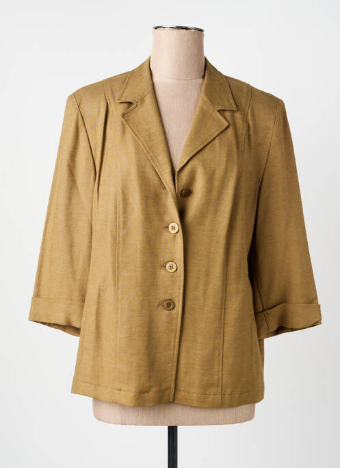 Blazer fermeture boutonnée sur le devant vert BARBARA LEBEK femme