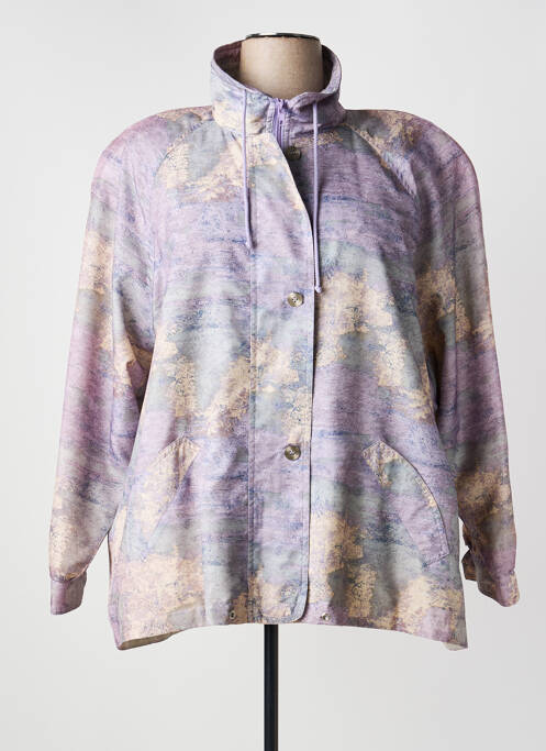 Coupe-vent poches sans capuche violet BARBARA LEBEK femme