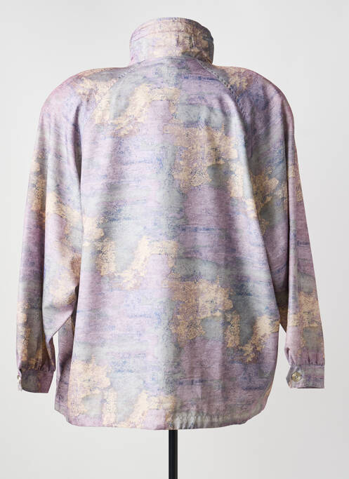 Coupe-vent poches sans capuche violet BARBARA LEBEK femme