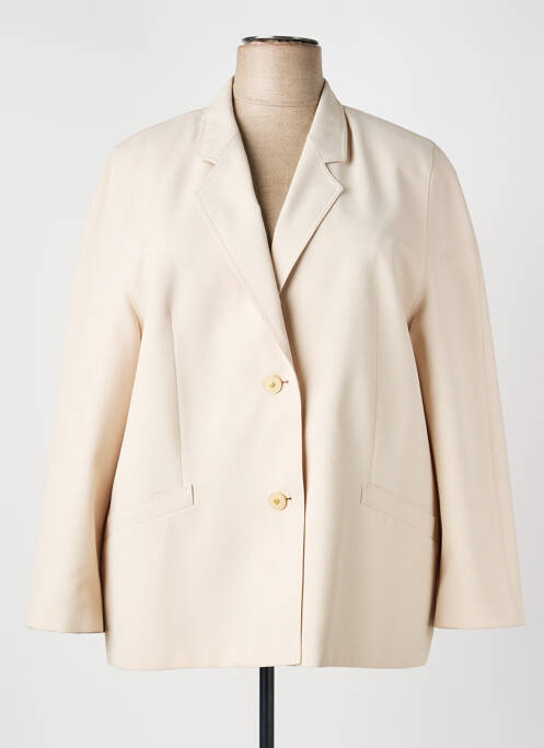 Blazer poches beige BARBARA LEBEK femme