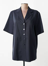 Blazer coupe cintrée bleu BARBARA LEBEK femme
