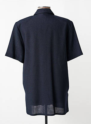 Chemisier manches courtes manches courtes bleu BARBARA LEBEK femme