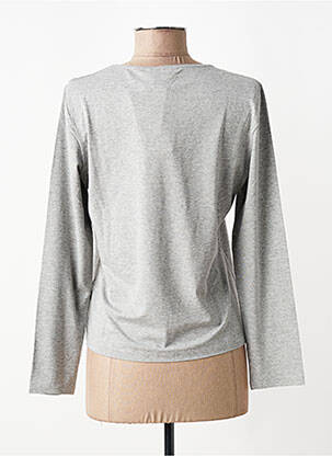 T-shirt manches longues manches longues gris LUCIA femme
