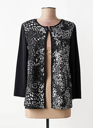 Gilet manches longues manches 3/4 noir ERFO femme