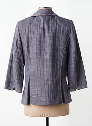 Blazer poches bleu FRANCE RIVOIRE femme