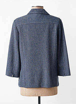 Blazer coupe cintrée bleu GUY DUBOUIS femme