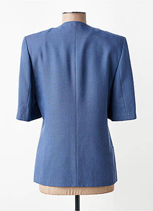 Veste chic poches bleu BARBARA LEBEK femme