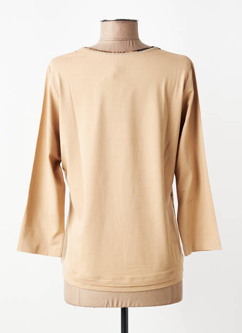 T-shirt manches 3/4 manches 3/4 beige RABE femme
