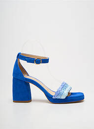 Sandales/nu pieds fermeture bride(s) talon de 7 à 9cm bleu FABIENNE CHAPOT femme