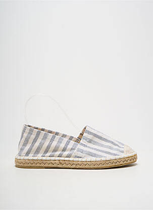 Espadrilles bout rond talon plat jusqu'à 3cm bleu YAYA femme
