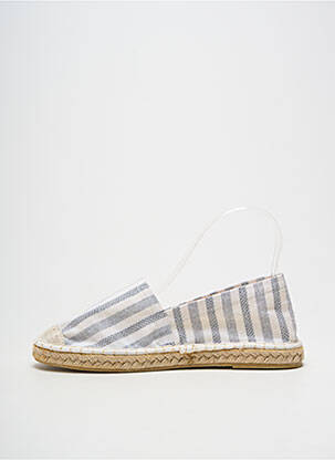 Espadrilles bout rond talon plat jusqu'à 3cm bleu YAYA femme