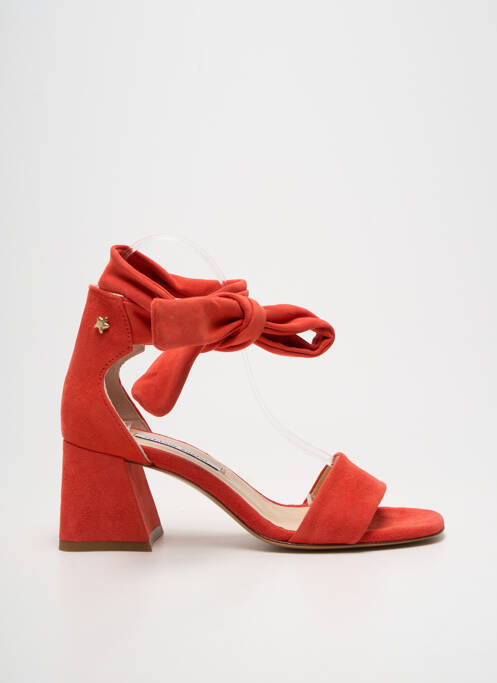 Sandales/nu pieds talon bottier talon de 4 à 6cm orange FABIENNE CHAPOT femme