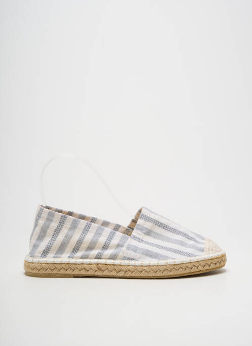 Espadrilles bout rond talon plat jusqu'à 3cm bleu YAYA femme