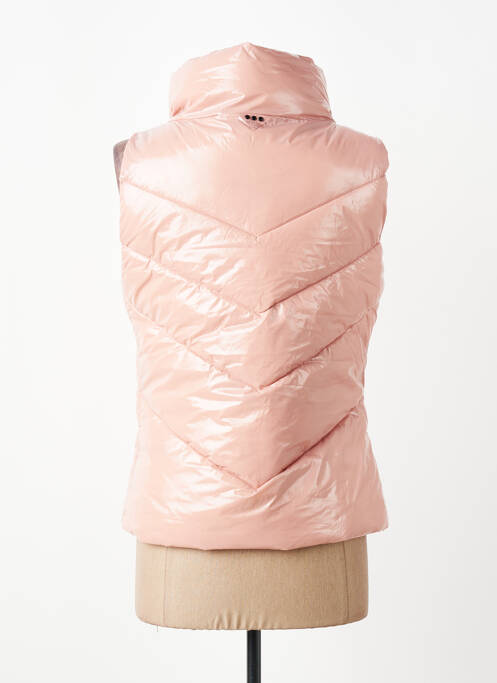 Doudoune poches sans capuche rose ROSE GARDEN femme