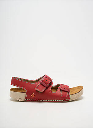 Sandales/nu pieds bout ouvert bout ouvert rouge ART garçon