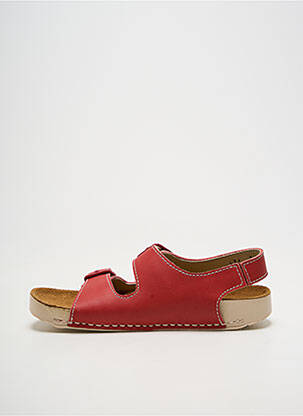 Sandales/nu pieds bout ouvert bout ouvert rouge ART garçon