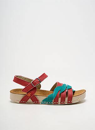 Sandales/nu pieds bout ouvert bout ouvert rouge ART enfant