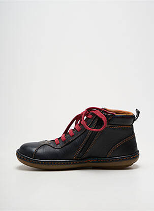 Bottines/boots bout rond bout rond noir ART garçon