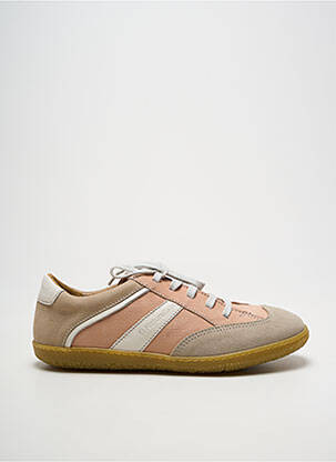 Baskets fermeture lacets bout rond rose EL NATURALISTA fille
