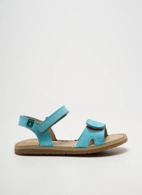Sandales/nu pieds fermeture scratch bout ouvert bleu EL NATURALISTA fille
