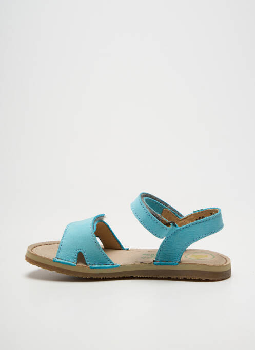 Sandales/nu pieds fermeture scratch bout ouvert bleu EL NATURALISTA fille