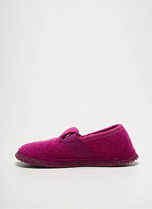 Chaussons/pantoufles bout rond bout rond rose GIESSWEIN fille