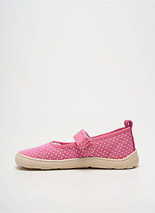 Ballerines bout rond bout rond rose BISGAARD fille