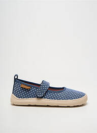 Ballerines bout rond bout rond bleu BISGAARD fille