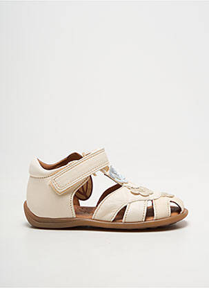 Sandales/nu pieds bout rond bout rond beige BISGAARD fille