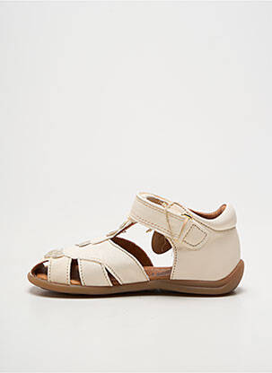 Sandales/nu pieds bout rond bout rond beige BISGAARD fille