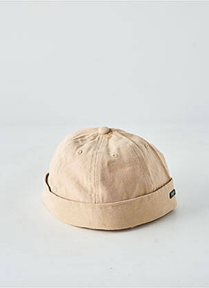 Chapeau tissage popeline beige GUERRA homme