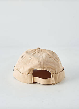 Chapeau tissage popeline beige GUERRA homme