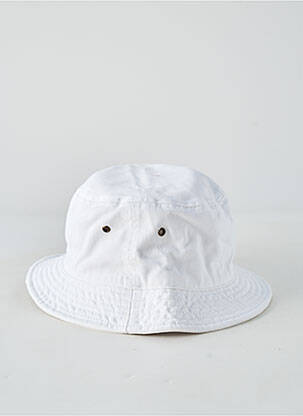 Chapeau tissage popeline blanc AUSSIE APPAREL homme