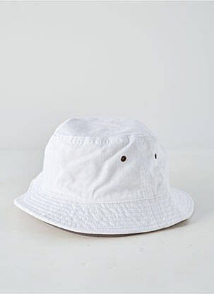 Chapeau tissage popeline blanc AUSSIE APPAREL homme