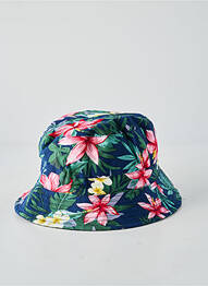 Chapeau tissage popeline bleu MTM homme
