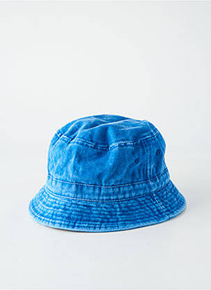 Chapeau forme bob bleu AUREGA homme