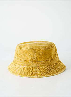 Chapeau forme bob jaune AUREGA homme