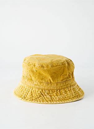 Chapeau forme bob jaune AUREGA homme
