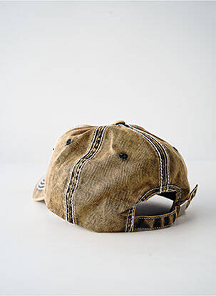 Casquette fermeture pressionnée marron AUSSIE APPAREL homme